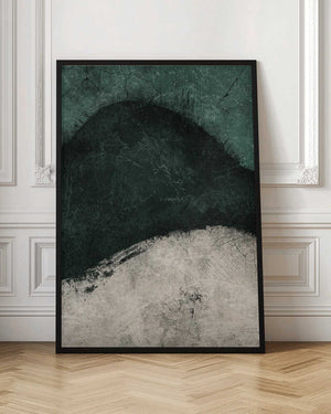 Tablou înramat „Midnight Emerald No3” de Ema Paraschiv