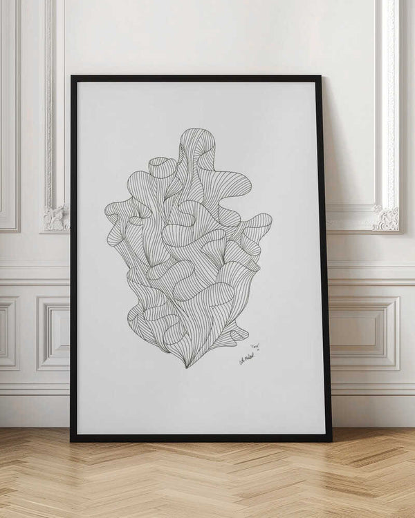 Tablou înramat „Coral Jpeg” de Lor Muller