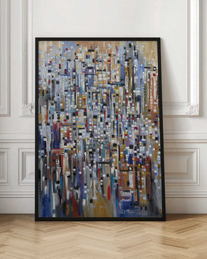 Tablou înramat „Abstract Life” de Ekaterina Ermilkina