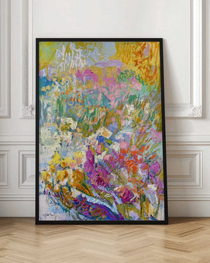 Tablou înramat „Vibrant Garden Dream” de Dorothy Fagan
