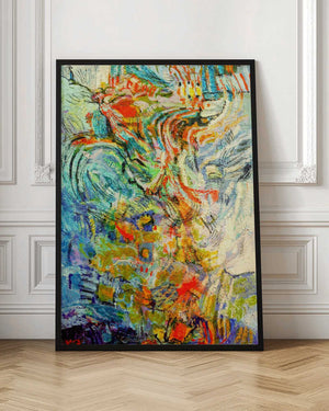 Tablou înramat „Ethereal Blossom Glow” de Dorothy Fagan