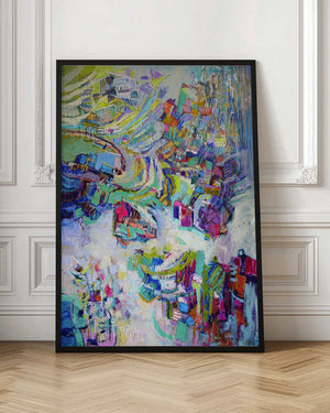 Tablou înramat „Vibrant Tapestry” de Dorothy Fagan