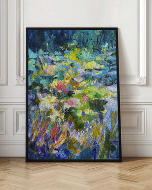 Tablou înramat „Vibrant Garden Glow” de Dorothy Fagan