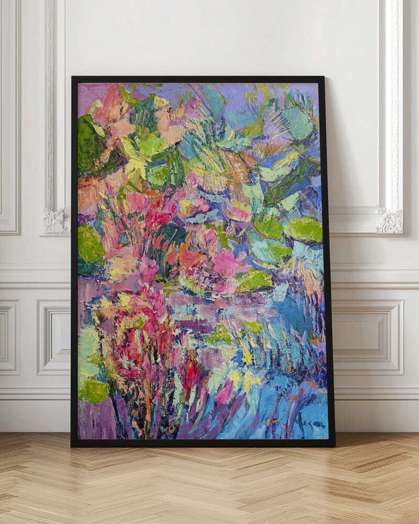 Tablou înramat „Vibrant Floral Dreams” de Dorothy Fagan