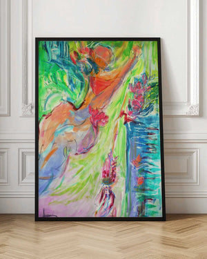 Tablou înramat „Colorful Whirlwind” de Dorothy Fagan
