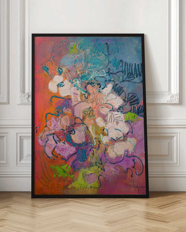 Tablou înramat „Floral Dreamscape” de Dorothy Fagan