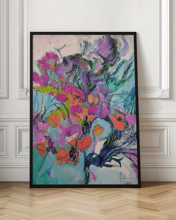 Tablou înramat „Floral Symphony” de Dorothy Fagan