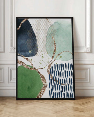 Tablou înramat „Dream Shapes” de Sally Ann Moss