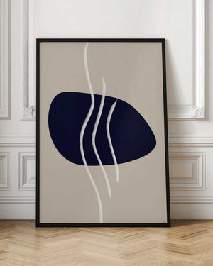 Tablou înramat „Scandi Abstract 2” de Anne-Marie Volfova