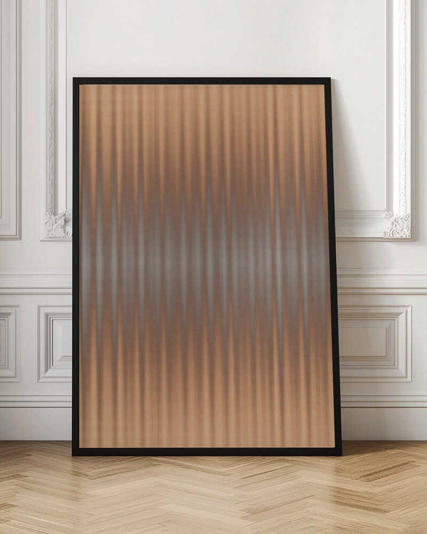 Tablou înramat „Euphoria - Orange and Gray” de Alma