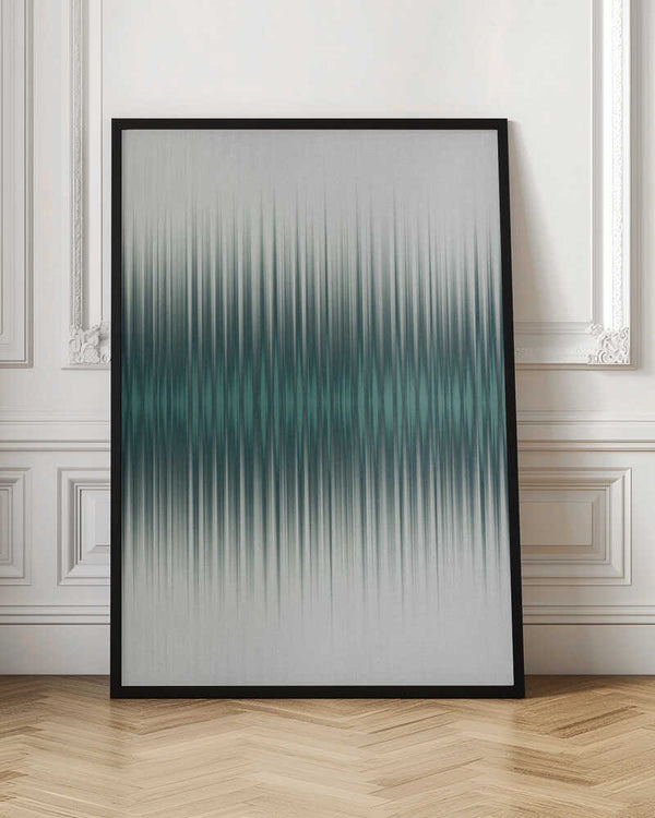 Tablou înramat „Euphoria - White and Green” de Alma