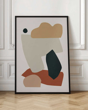 Tablou înramat „Collage Earth I” de Orara Studio