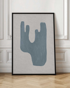 Tablou înramat „Mid Century Blue IV” de Orara Studio