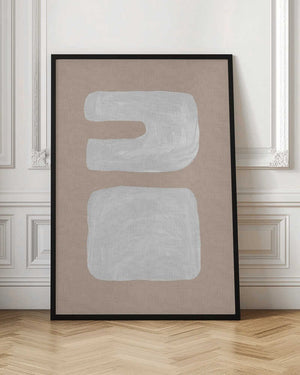 Tablou înramat „Mid Century Brown III” de Orara Studio