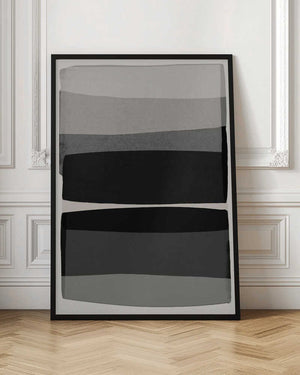 Tablou înramat „Modern Black and White” de Orara Studio