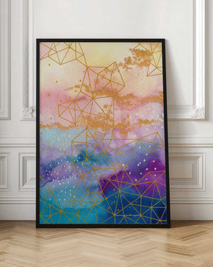 Tablou înramat „Nebula I” de Camille Contini
