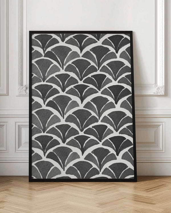 Tablou înramat „FAN FAN” de Fun Qui