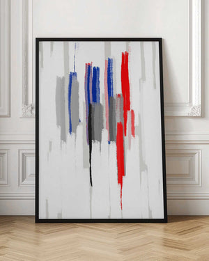 Tablou înramat „BILLS RED WHITE AND BLUE” de Fun Qui