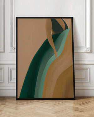 Tablou înramat „Earthy Dress” de Merel Takken