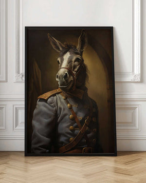 Tablou înramat „Donkey In Costume 3” de Bilge Paksoylu