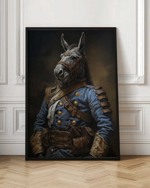 Tablou înramat „Donkey In Costume 4” de Bilge Paksoylu