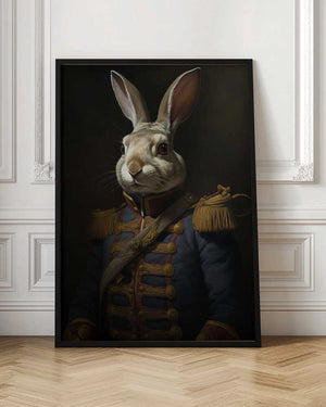 Tablou înramat „Rabbit In Costume 1” de Bilge Paksoylu