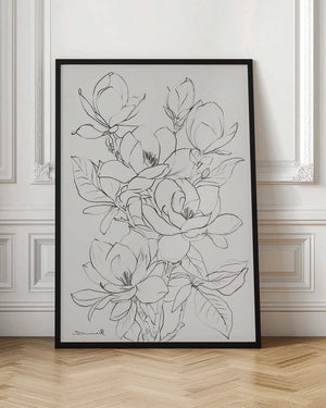 Tablou înramat „Magnolia Tree” de Dan Hobday