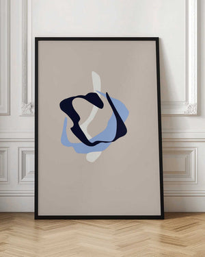 Tablou înramat „Scandi abstract 7” de Anne-Marie Volfova