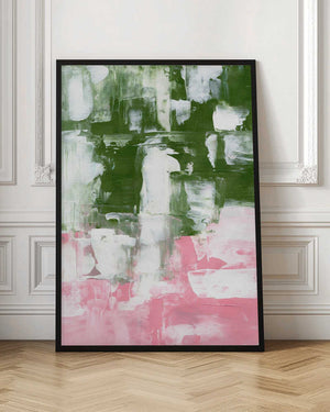 Tablou înramat „Olive Pink” de Ejaaz Haniff