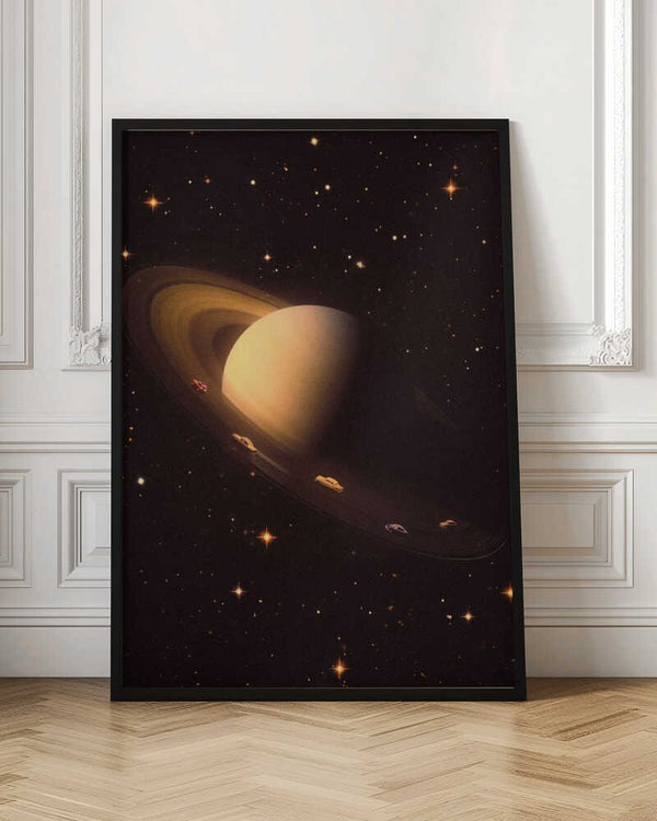 Tablou înramat „Saturn Riders I” de Taudalpoi
