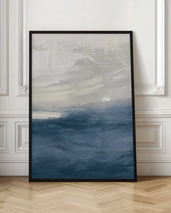 Tablou înramat „Ocean's Tranquility” de Little Dean