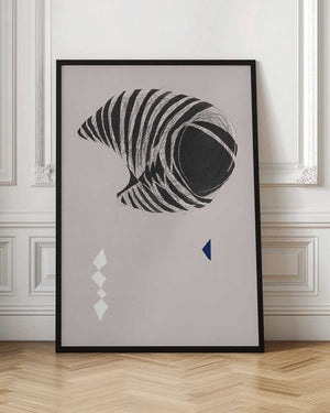 Tablou înramat „Abstract Stripes” de Little Dean