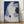Tablou înramat „Blue Black and White Abstract” de Little Dean