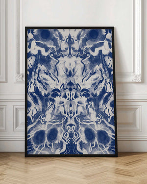 Tablou înramat „Symmetrical Ink Patterns” de Little Dean