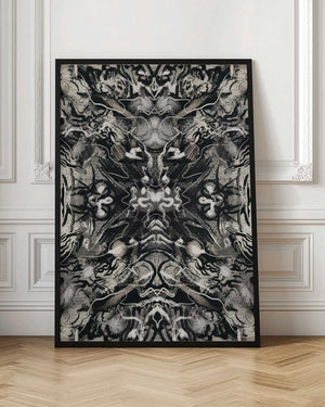 Tablou înramat „Organic Symmetrical  Patterns” de Little Dean