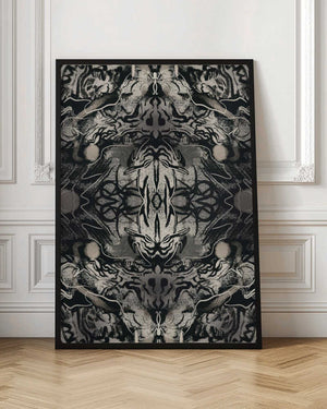 Tablou înramat „Organic Symmetrical Abstraction” de Little Dean