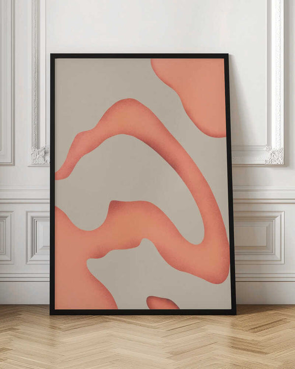 Tablou înramat „Coral Waves” de Little Dean