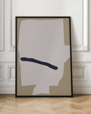 Tablou înramat „Minimal Curve” de Little Dean