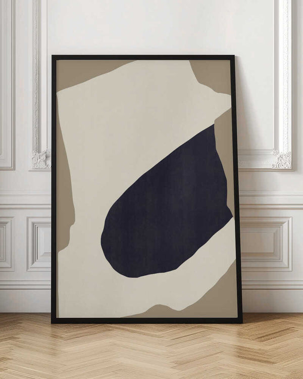 Tablou înramat „Contrasting Shapes” de Little Dean