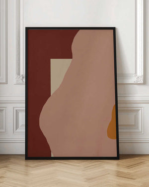 Tablou înramat „Muted Abstract Forms” de Little Dean