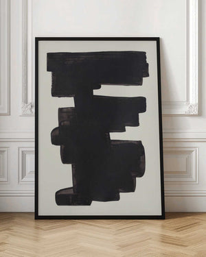 Tablou înramat „Ink Motif 25” de Ejaaz Haniff