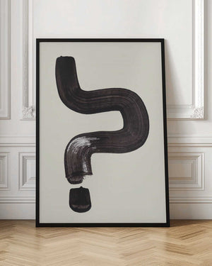 Tablou înramat „Ink Motif 42” de Ejaaz Haniff