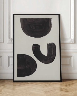 Tablou înramat „Ink Motif 43” de Ejaaz Haniff