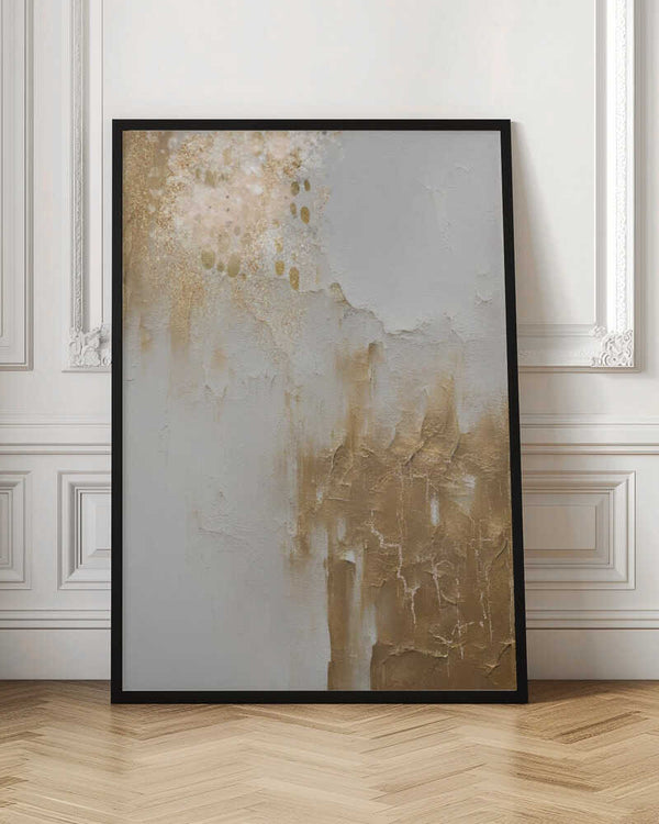 Tablou înramat „Marble in Gold” de Sally Ann Moss