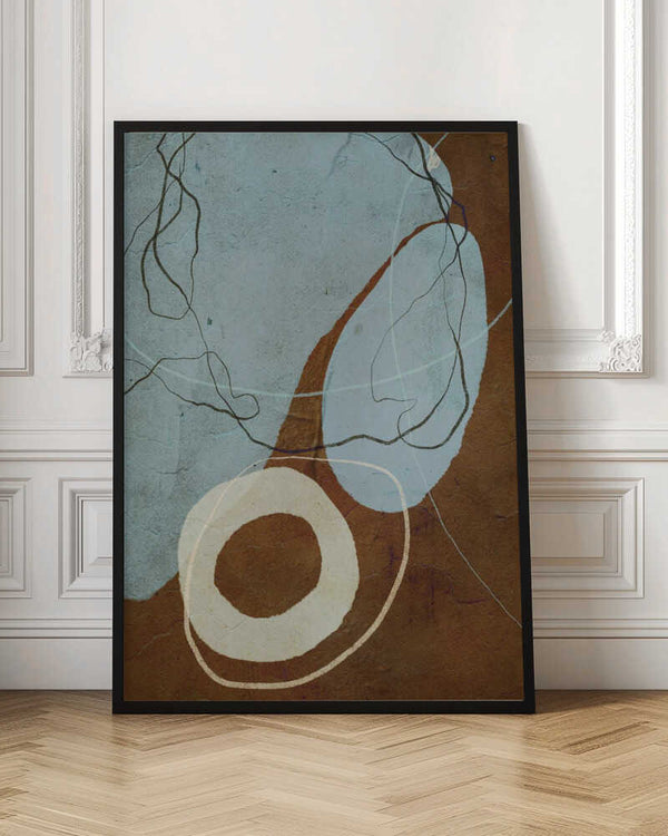 Tablou înramat „Abstract Whispers” de Treechild