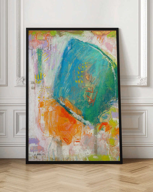 Tablou înramat „Vibrant Whirl” de Dorothy Fagan