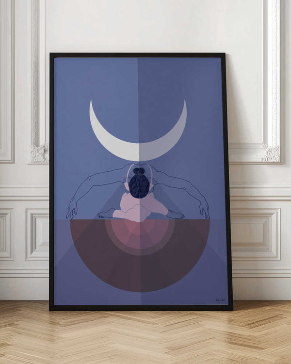 Tablou înramat „Winter Solstice” de Amanda Leon