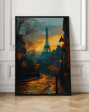Tablou înramat „Welcome to Paris” de Taudalpoi