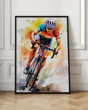 Tablou înramat „Sport Cycler 1” de Justyna Jaszke