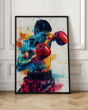 Tablou înramat „Sport Boxer 2” de Justyna Jaszke